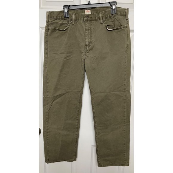 Dockers Other - Dockers Khaki jean mens 36 X 29 straight zip closure pants green